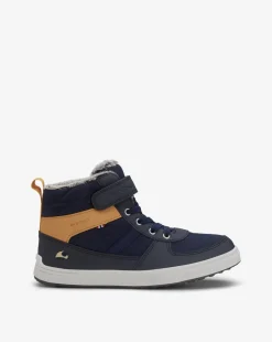Lucas Mid WP Warm Jr Navy/Honey